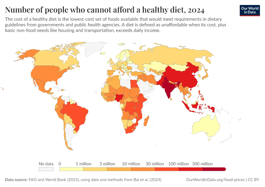 A thumbnail of the "Number of people that cannot afford a healthy diet" chart