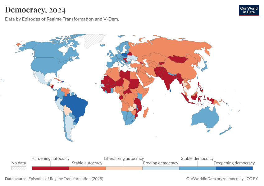 A thumbnail of the "Democracy" chart